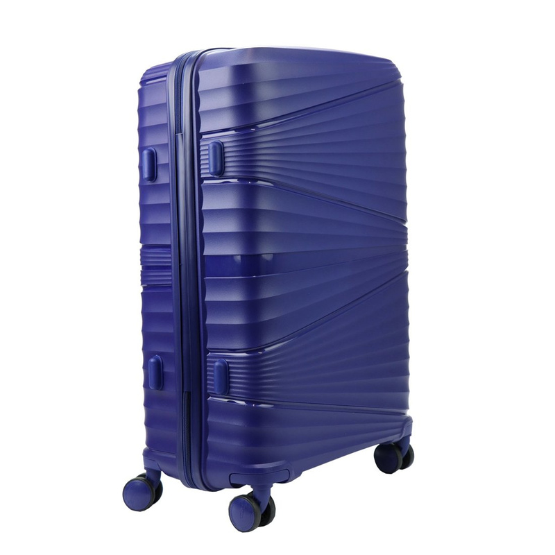 Jony zestaw trzech walizek podróżnych na kółkach z kosmetyczką ABS