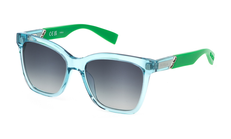 Okulary FURLA SFU688-54C71B. Okulary przeciwsłoneczne, Kolor niebieski. Kobieta.