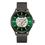 Zegarek KENNETH COLE KCWGY0064103. Automatyczny, Kolor zielony. Mężczyzna.