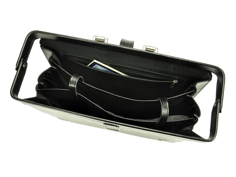 Skórzana Teczka do pracy na dokumenty Stefania