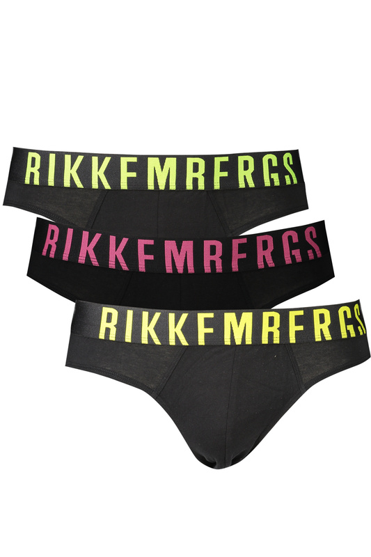 BIKKEMBERGS CZARNE M�SKIE SLIPSY