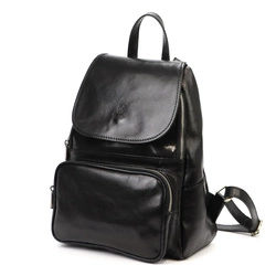 Skórzany pojemny miejski podróżny Damski plecak z kieszeniami Florence