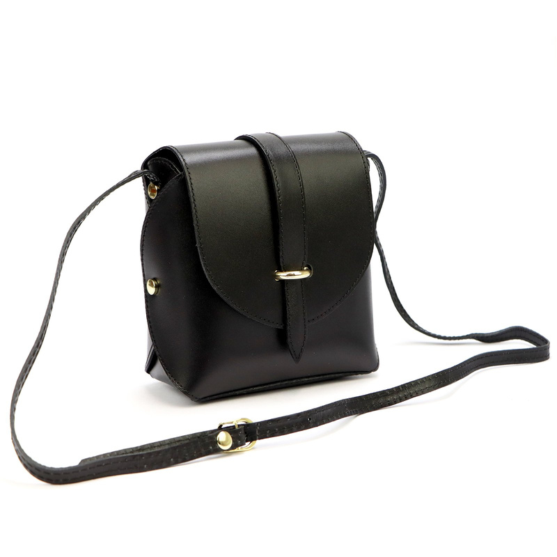 Gregorio damska listonoszka skora naturalna torebka z klapą na ramię