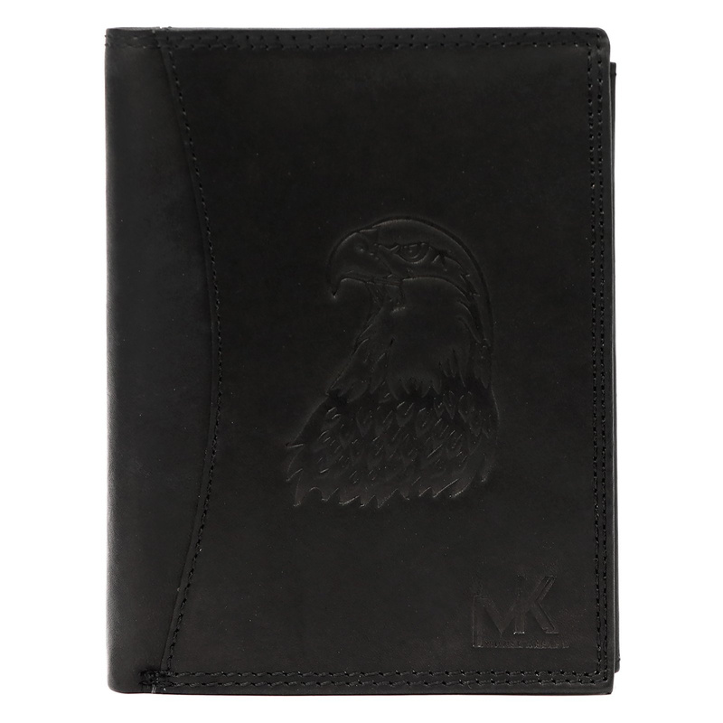 Skórzany męski portfel Money Kepper CDD 5601 EAGLE