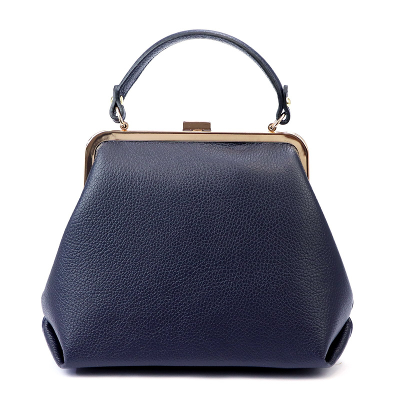 Elegancka Zgrabna damska skórzana torebka do ręki na bigiel od Luka