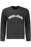 GUESS JEANS BLUZA BEZ ZAMKA MĘSKA CZARNA