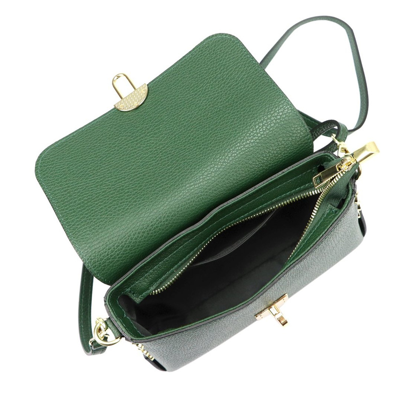 Luka damska listonoszka torebka przez ramię skóra naturalna stylowa