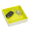 DUDU Valet Tray w kolorze skóry, Catchall, Tidy Tray Designer Storage, Home Entrance, 5,5x5,5 cala, na portfel, klucze i monety, pudełko upominkowe