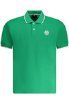 NORTH SAILS M�SKA KOSZULKA POLO Z KR�TKIM R�KAWEM, ZIELONA
