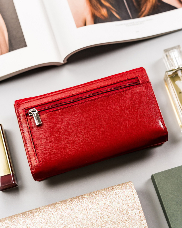 Skórzany damski portfel Rovicky R-RD-21-GCL-Q