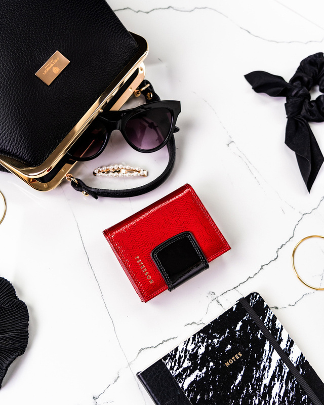 Skórzany damski portfel Peterson PTN 42329-SH-1