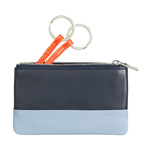 Skórzane etui na klucze zasuwane zamkiem DUDU