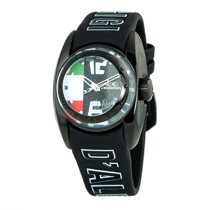 Zegarek CHRONOTECH CT7704B-35. Kwarcowy, Kolor czarny. Unisex.