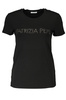 T-SHIRT DAMSKI Z KRÓTKIM RĘKAWEM PATRIZIA PEPE CZARNY
