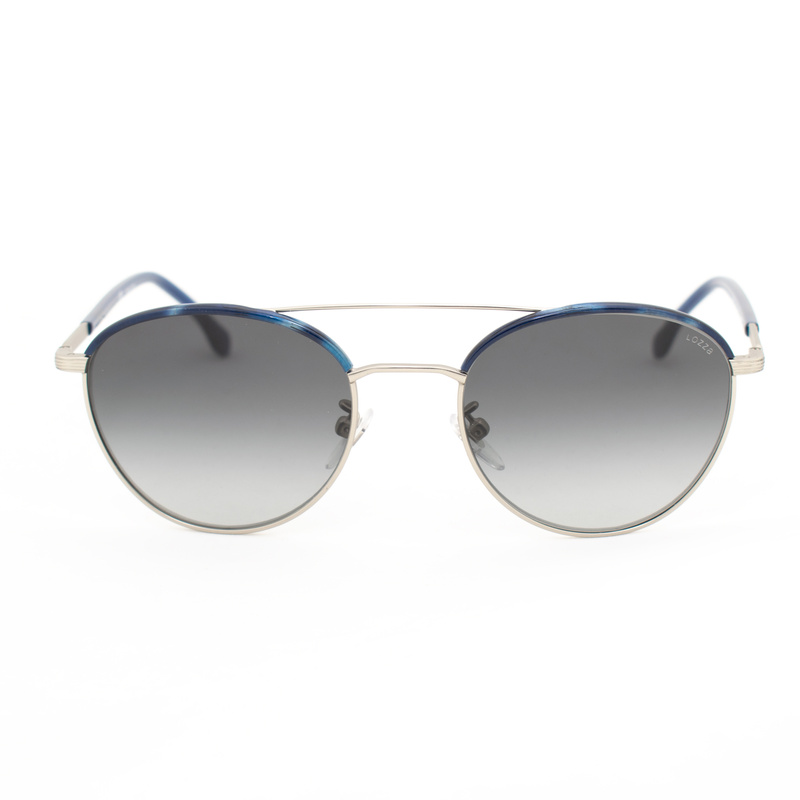 Okulary LOZZA SL2290M-0581. Okulary przeciwsłoneczne, Kolor niebieski srebrny. Unisex.