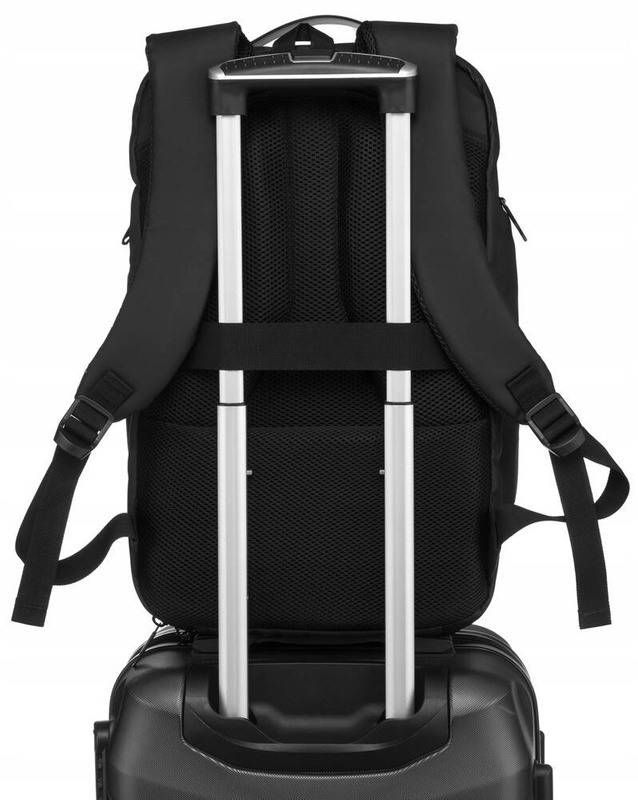 Pojemny plecak na laptopa z portem USB - Peterson