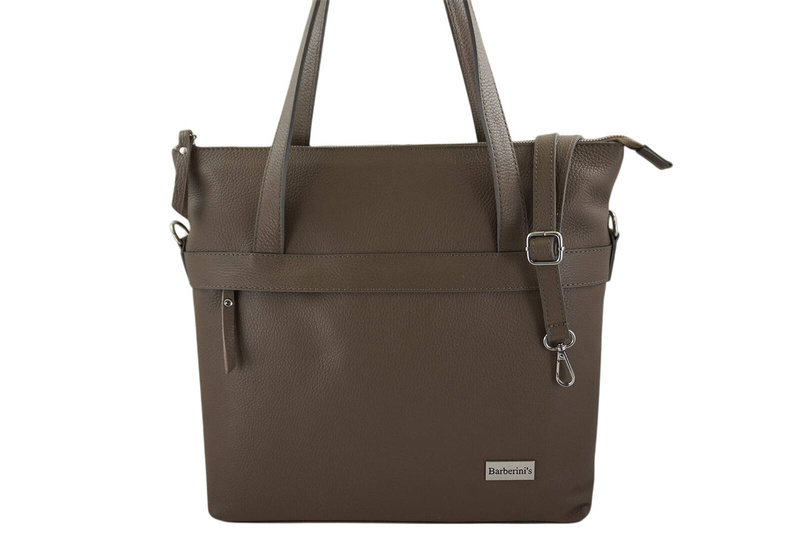 Torebka skórzana shopperbag na ramię Barberini's