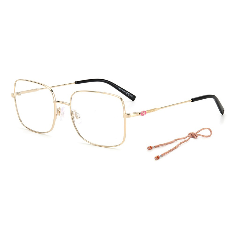 Okulary M MISSONI MMI-0083-J5G. Okulary, Kolor złoty. Kobieta.