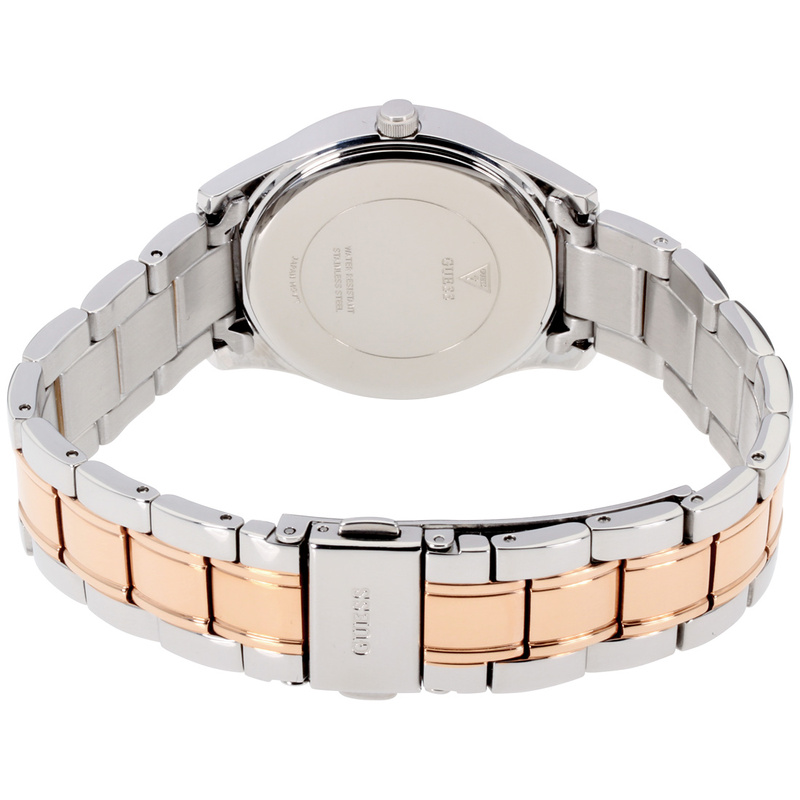 Zegarek GUESS W0985L3. Kwarcowy, Kolor srebrny. Kobieta.