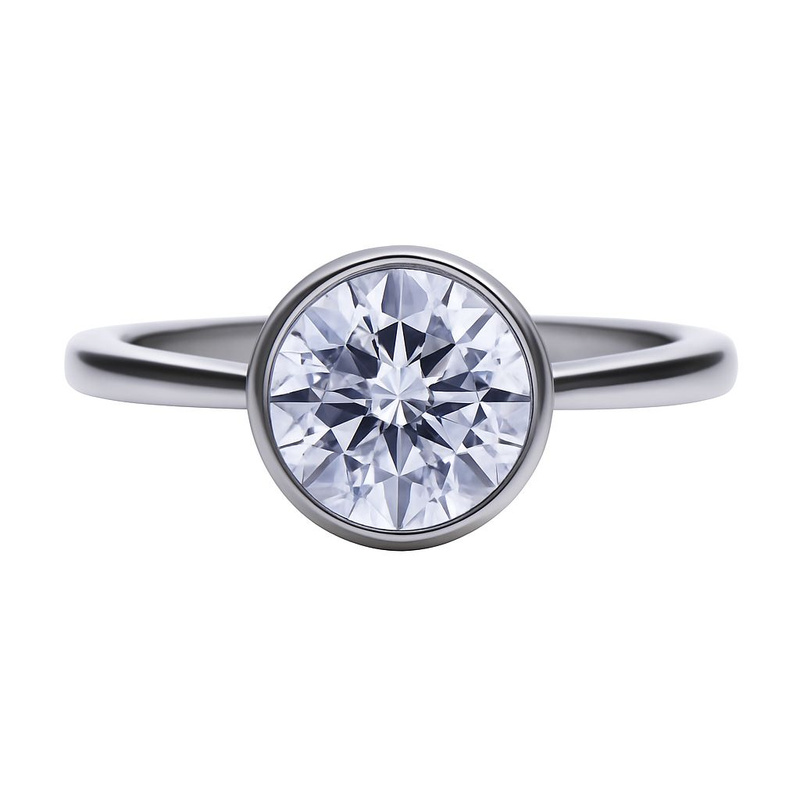 Biżuteria DIAMONFIRE 6118151582170. Pierścionek, Kolor szary. Kobieta.