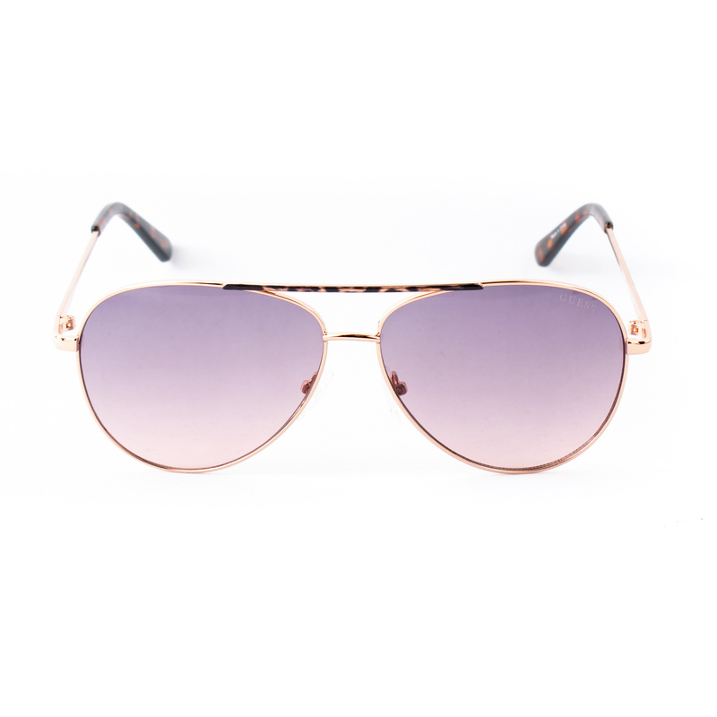 Okulary GUESS GF00001-6028B. Okulary przeciwsłoneczne, Kolor różowy. Kobieta.
