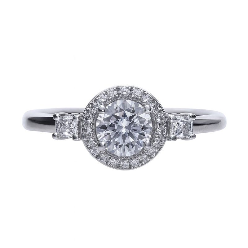 Biżuteria DIAMONFIRE 6109941082170. Pierścionek, Kolor szary. Kobieta.