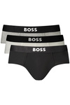 Slipy męskie BOSS 50546561HIPBR3PBOSSONE – 3-pak: białe, czarne i szare