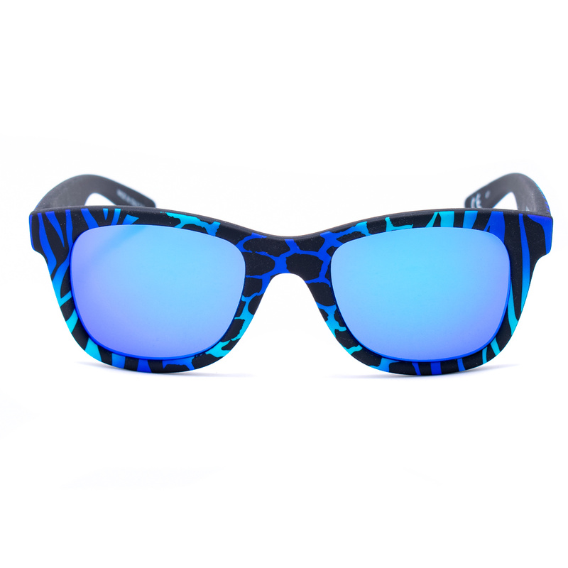 Okulary ITALIA INDEPENDENT 0090-ZEF-022. Okulary przeciwsłoneczne, Kolor niebieski. Unisex.