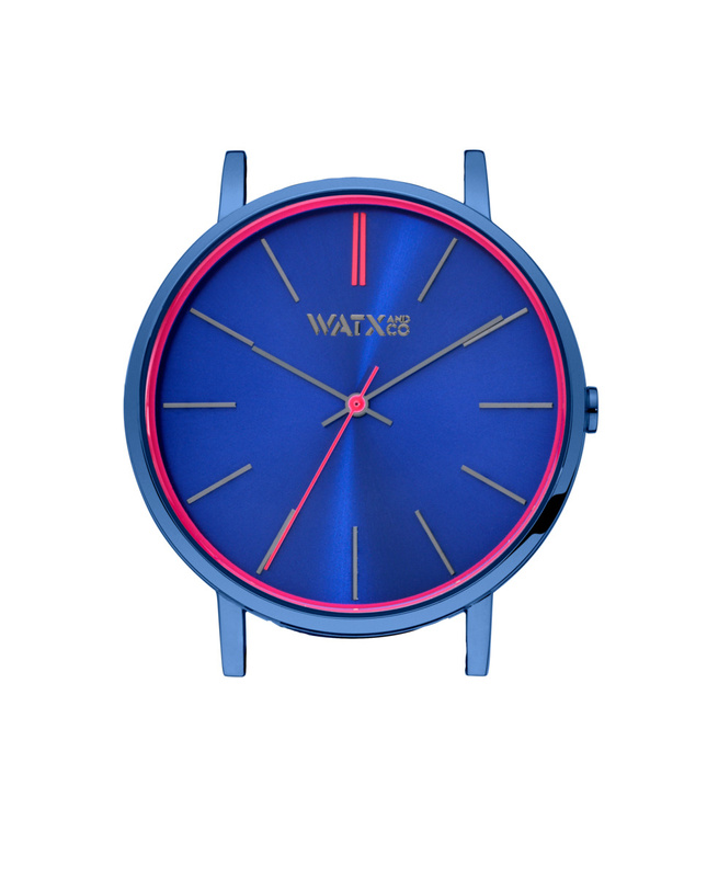 Zegarek WATXANDCO WXCA3026. BOX, Kolor niebieski. Kobieta.