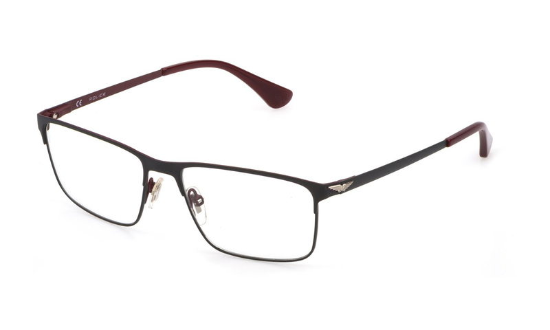 Okulary POLICE VPLD06-560H80. Okulary, Kolor czerwony. Mężczyzna.