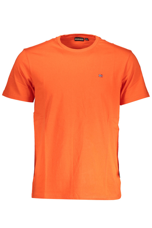NIEBIESKI T-SHIRT MĘSKI NAPAPIJRI Z KRÓTKIM RĘKAWEM
