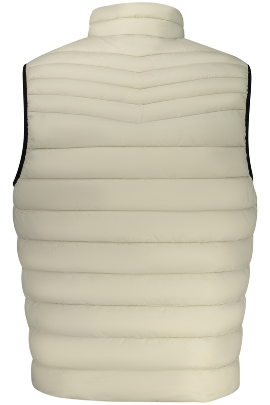 MĘSKA BEŻOWA KURTKA BEZ RĘKAWÓW BOSS