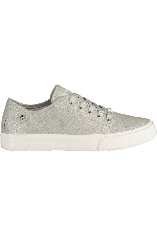 US POLO ASN. BUTY SPORTOWE DAMSKIE SREBRNE