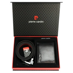 Meski zestaw prezentowy skóra naturalna Pierre Cardin ZG-106