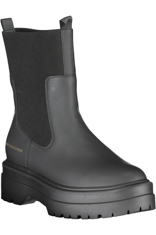 CZARNE BUTY DAMSKIE TOMMY HILFIGER