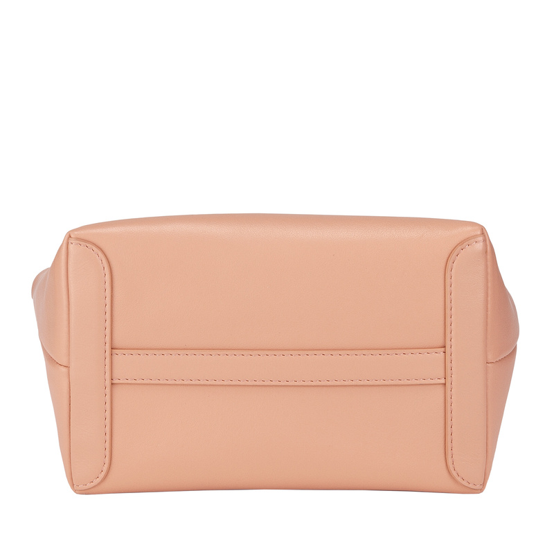 DUDU Mini torebka do ręki damska z łańcuszkiem listonoszka skóra naturalna