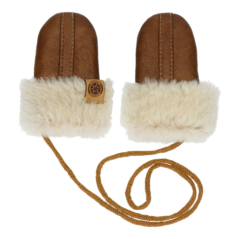 Rękawiczki bobaski bez palców 100% FUTERKO