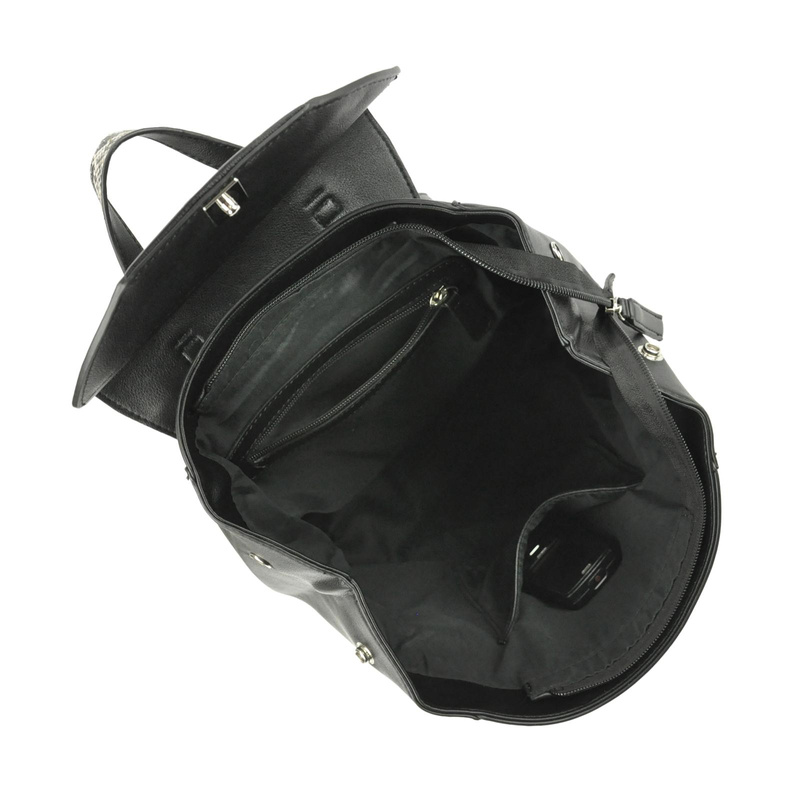 Lookat damski plecak skóra eko miejski plecak z kieszeniami pojemny