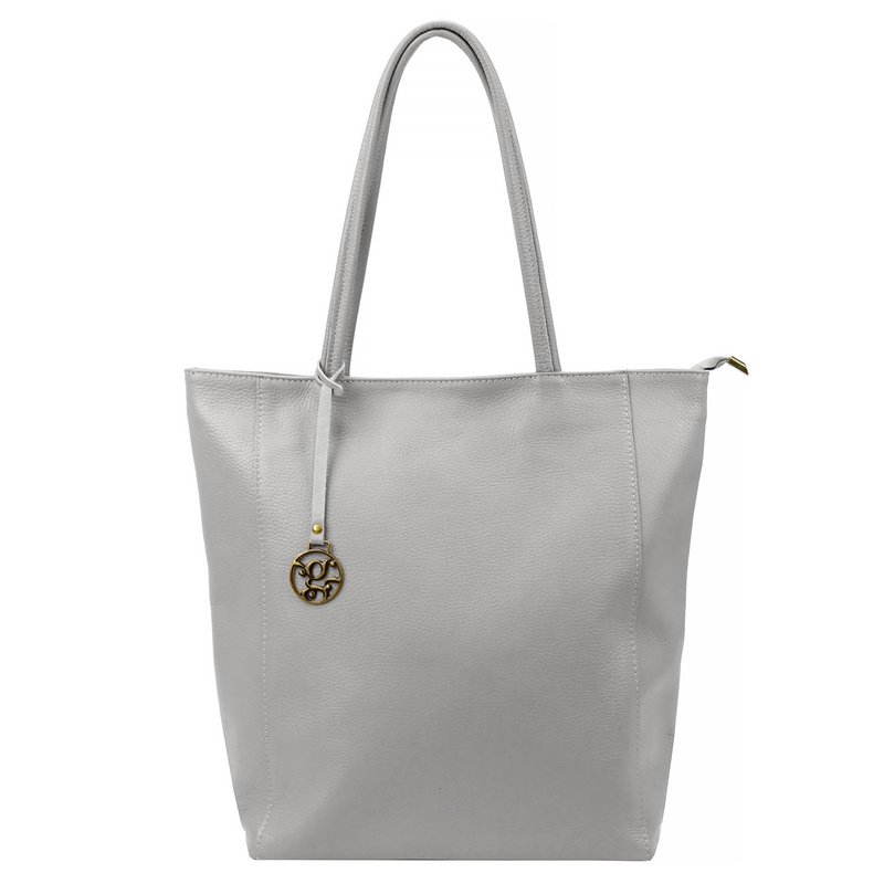 Gregorio damska shopperbag duża torebka na ramię skóra naturalna