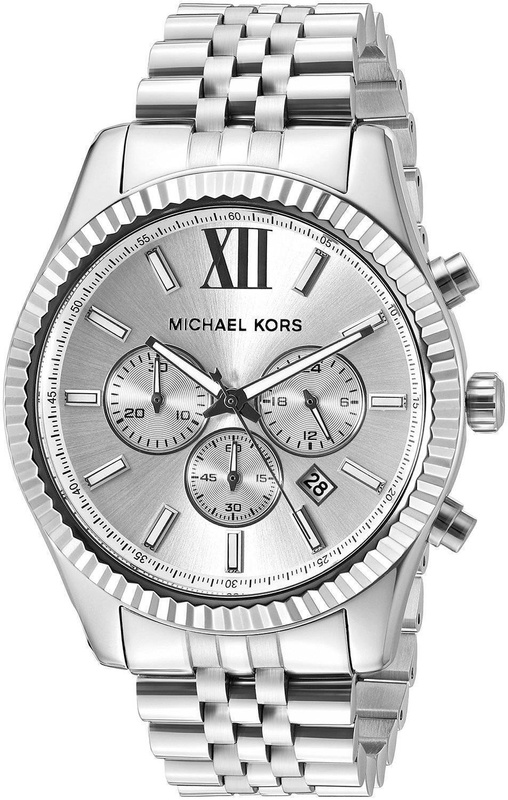 Zegarek MICHAEL KORS MK8405. Kwarcowy, Kolor srebrny. Mężczyzna.