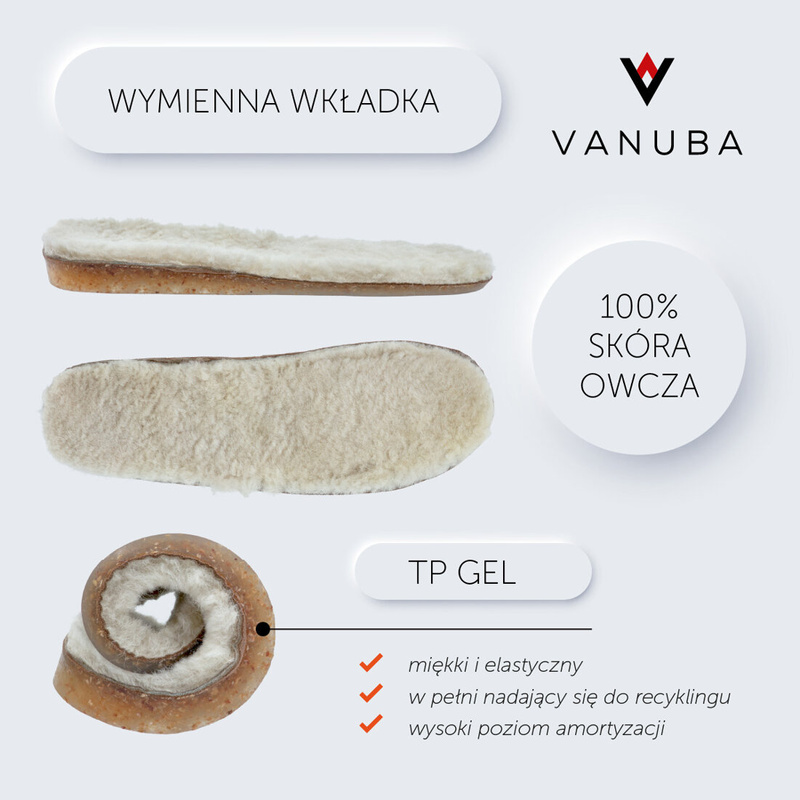 KAPCIE DAMSKIE KARAYAKA BRĄZOWE