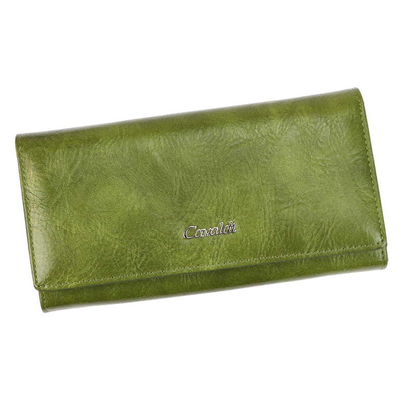 Cavaldi damski portfel klasyczny podłużny skóra eko duża portmonetka