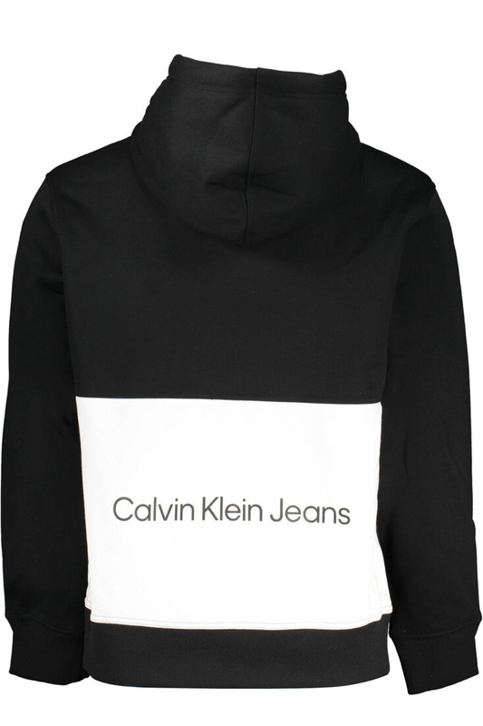 CALVIN KLEIN MĘSKA BLUZA BEZ ZAMKA, CZARNA