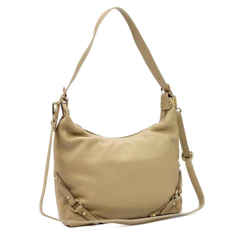 Luka damska torebka na ramię skóra naturalna pojemna listonoszka miejska