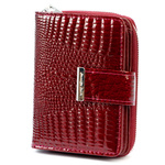 Jennifer Jones damska portmonetka skórzany portfel wzór skóra krokodyla