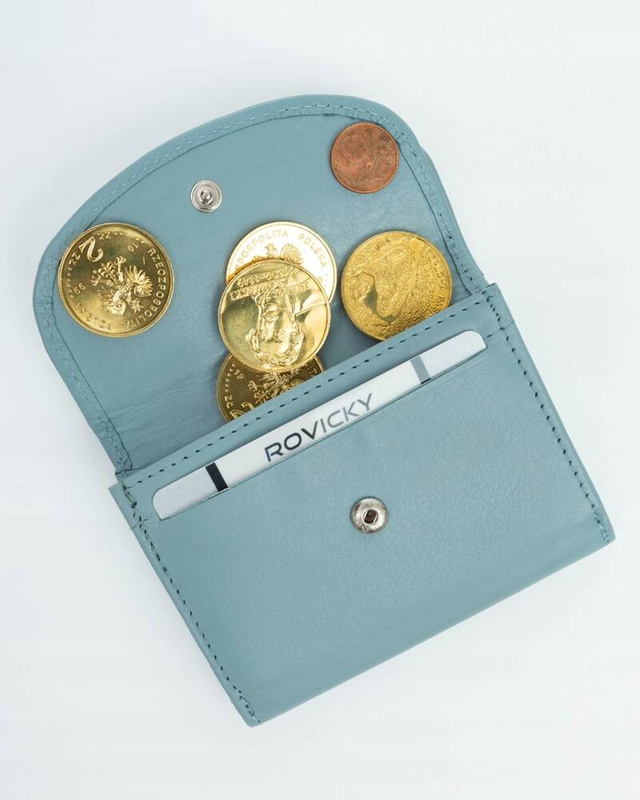 Skórzany męski portfel Rovicky R-19-LFN