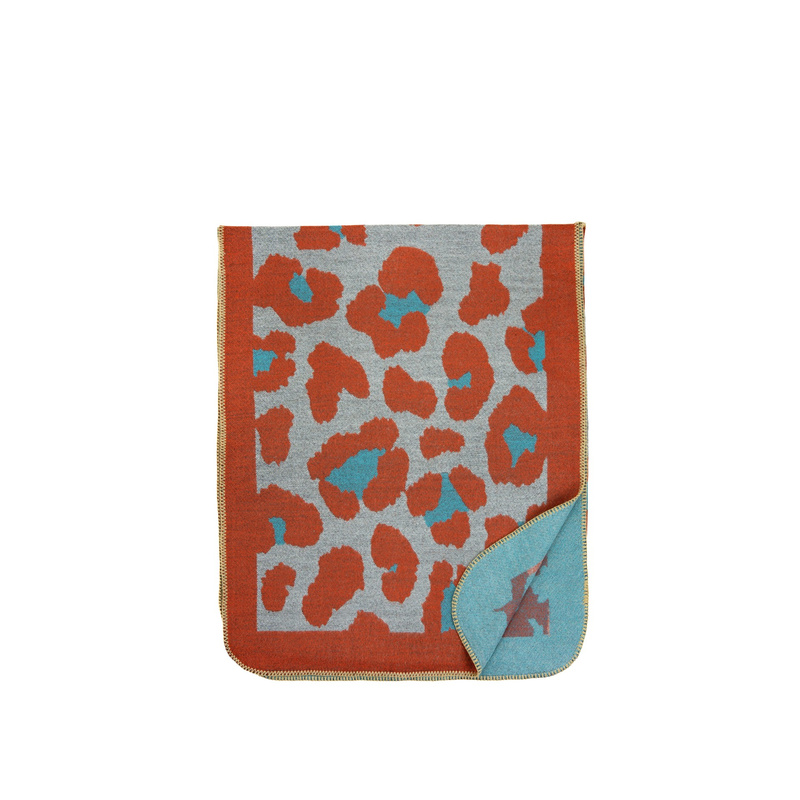 Ponczo Cozy Leopard