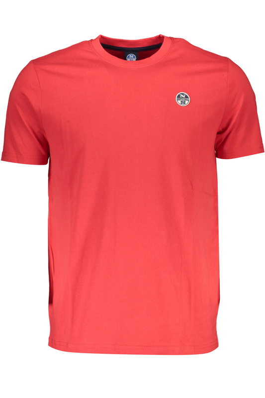NORTH SAILS T-SHIRT Z KRÓTKIM RĘKAWEM MĘSKI CZERWONY
