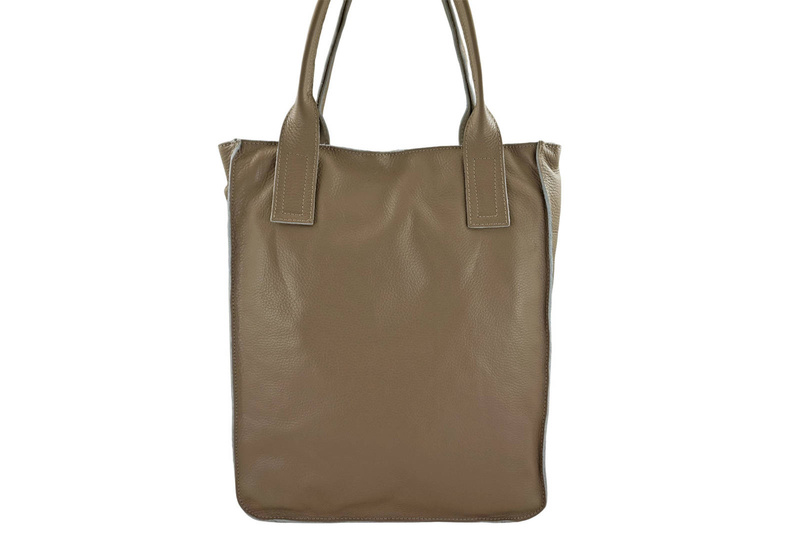 Torby shopper bag do pracy - Beżowe 