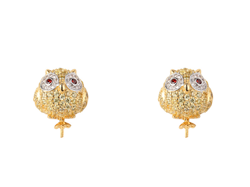 Biżuteria LANCASTER JLA-EAR-OWL-6. PENDING, Kolor złoty. Kobieta.